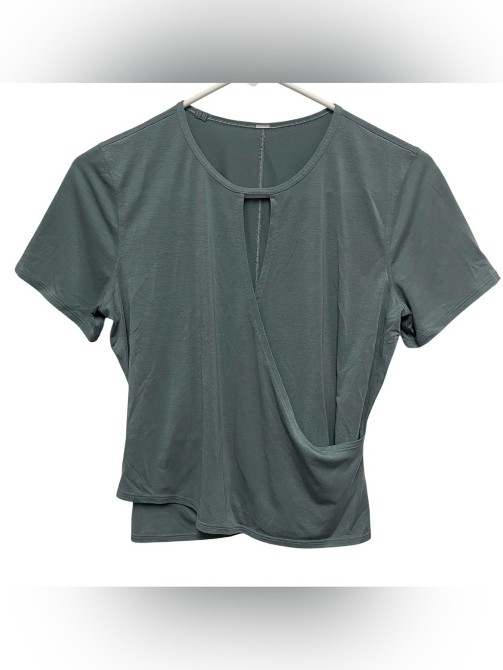 Lululemon round trip short sleeve top blue cast